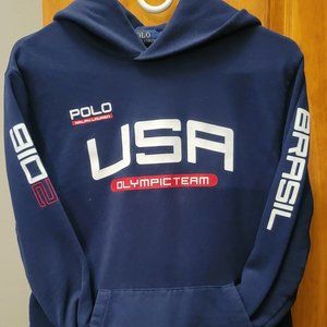Olympic Team POLO Ralph Lauren Hoodie womens XL